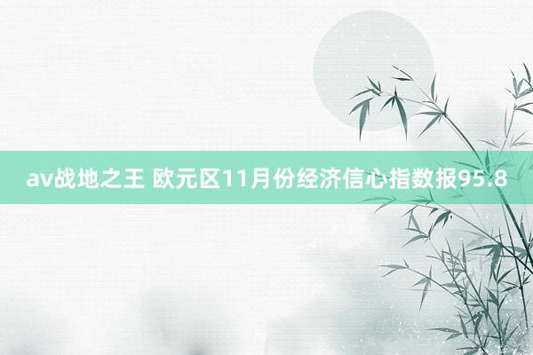 av战地之王 欧元区11月份经济信心指数报95.8
